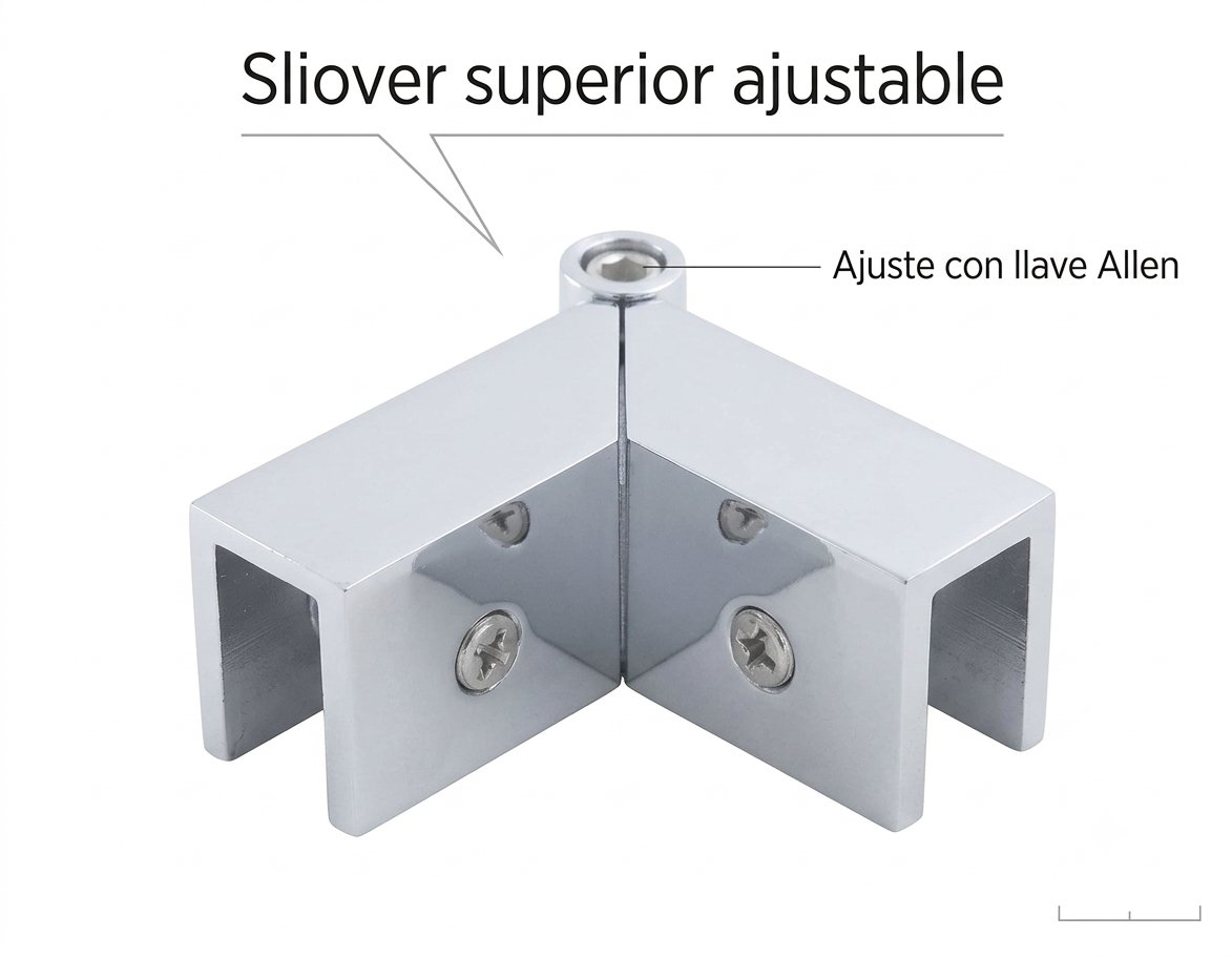 Adjustable top Sliover: Allen key adjustment