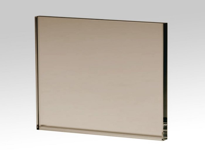 Bronze glass reference photo: sheet of bronze-tone glass